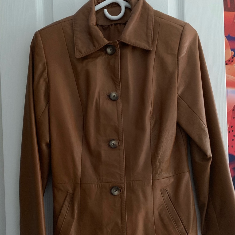 Genuine leather jacket